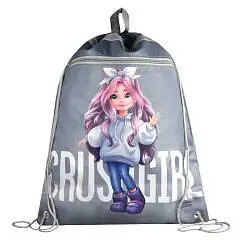 Мешок д/сменной обуви Милашка 36*48см полиэстер 1отд, фото №1