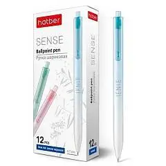 Ручка шариковая автомат. Sense, 0,7мм, синяя, фото №1