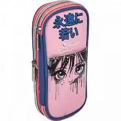 Пенал овальный "deVENTE. Forever Young" 21x8x7см, с доп.створками, фото №1