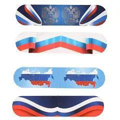 Закладка магнитная " Россия " 4шт 25*55, фото №1