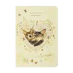 Блокнот А6 32л кл "Люби меня.Котики Приносят Счастье", фото №1