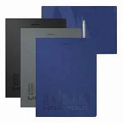 Папка на 2-х кольцах EK MEGAPOLIS, 35 мм, А4, ассорти, фото №1