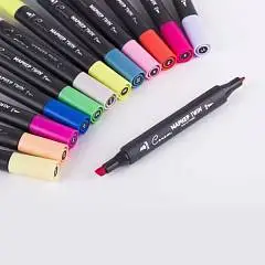 Сонет Маркер TWIN худож спиртовой, Черный, фото №1