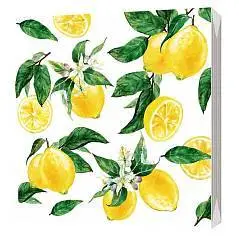 Салфетки BG "Лето" Lemon 33*33 3сл, фото №1