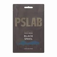 Маска д/л ткан PSLAB BLACK SNAIL Питательная 23мл, фото №1