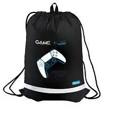 Мешок для обуви "Game" 36х46см, вент.сеточка, светоотраж.полоса, фото №1