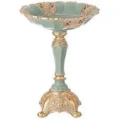 Чаша декоративная"Рококо" 19,2*19,2*25,1см, фото №1