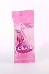 Станки одноразовые жен Gillette Blue II For Women, 5шт, фото №1