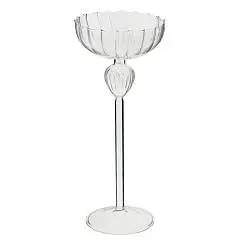 Подсвечник, L10 W10 H24,5 см, фото №1