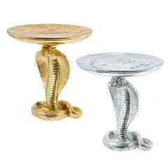 Декоративная подставка  "Змея", L20 W20 H21 см, 2в., фото №1