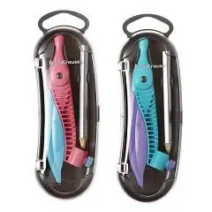 Циркуль пластиковый EK Pastel, 122мм, с карандашом, пенал, ассор, фото №1