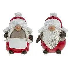 Фигурка декоративная "Гном", L10 W8 H13 см, 2в., фото №1