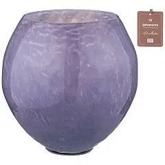 Ваза шар BRONCO ART COLLECTION violet высота 21см, фото №1