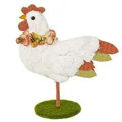 Фигурка декоративная "Курочка" L22 W10 H23 см, фото №1