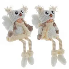 Игрушка набивная "Девочка", 2в, L21 W12 H44 см, 2в., фото №1