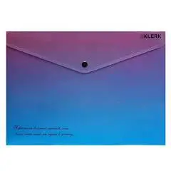 Папка на кнопке "Градиент-2" А4 (240*330мм), фото №1