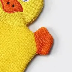 Мочалка-варежка детская Уточка, фото №1