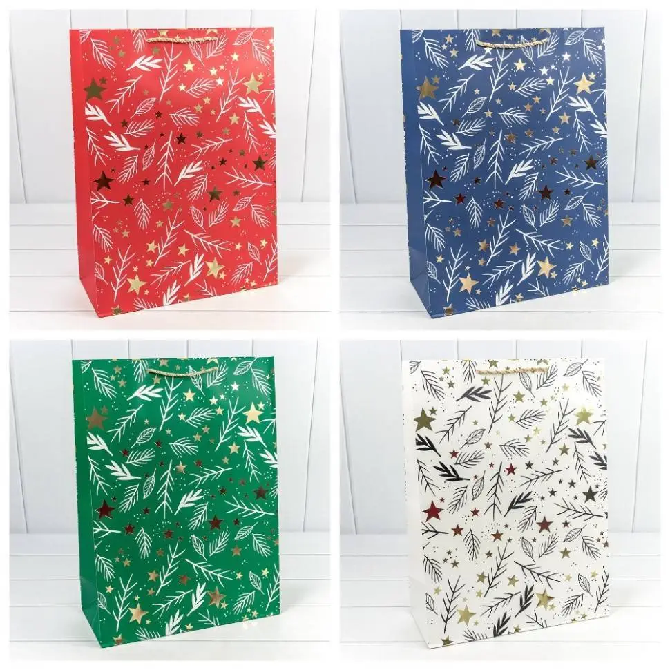 Сумка подарочная "Веточки" 33*45*15см, фото №1