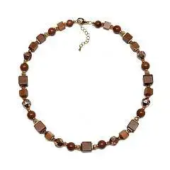 Колье "Законы геометрии" (натур. камни), фото №1