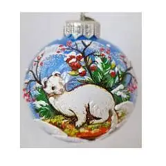 Шар "Ласка", 80 мм, в подарочной упаковке, фото №1