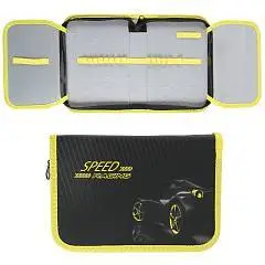 Пенал SoftТouch 1 отд. 20*13*4 2 откидные планки Speed Racing, фото №1