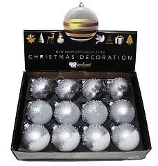 Елочный шар Darlens 8 см стекло, фото №1