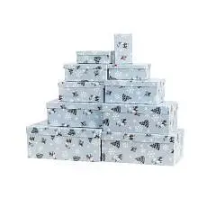 Коробка подарочная "Зима в лесу" 21*14*9 см 10-6, фото №1