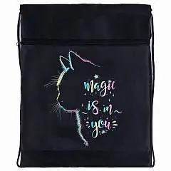 Мешок для сменной обуви "Magic Cat" 36х48 см, 1 отд., фото №1