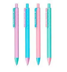 Ручка шариковая автомат. Berlingo "Haze" 0,7мм, синяя, фото №1