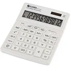 Калькулятор Eleven 12 разр SDC-444X-WH  155*204*33мм, белый, фото №1