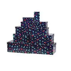 Коробка подарочная "Носочки и подарки" 26*17,5*11 см 10-8, фото №1