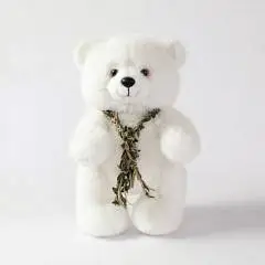 Игрушка мягкая Медвежонок белый 40см, фото №1