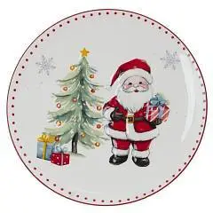Тарелка "Новогодний подарок" L25 W25 H2 см, фото №1