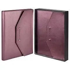 Ежедневник-органайзер недат А5+ "КРАСТ" БОРДОВЫЙ, фото №1