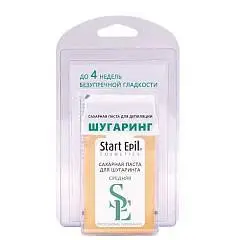 Набор для шугаринга Start Epil (сах.паста в катр."Средняя"100г+бу, фото №1