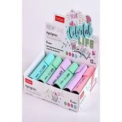 Текстовыделитель Ньютон пастель 1-5 мм ассорти, фото №1