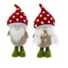 Игрушка набивная "Гриб", L15 W12 H36 см, 2в., фото №1