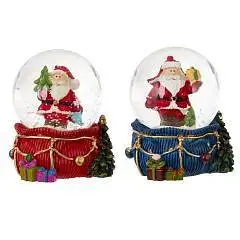 Фигурка в стекл шаре Дед Мороз L5 W5,5 H6 см, фото №1