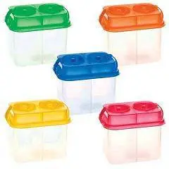 Стакан для рисования "ПРЕМИУМ" двойной с крышкой, в асс, фото №1