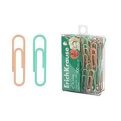 Скрепки EK Цветущая нежность 28мм, 100шт, ассорти, фото №1