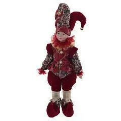 Игрушка набивная"Клоун" с колпаком,L19 W10 H52 см, фото №1