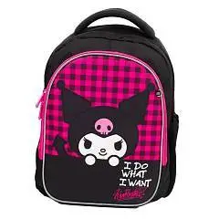 Рюкзак с анат.спинкой "Kuromi-1" 2отд, 40*32*16 см, фото №1