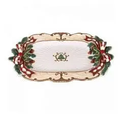 Блюдо "Елка" Прямоугольное 45*30*3 См, фото №1