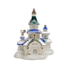 Теремок с башенкой, фарфор, фото №1