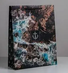 Сумка подарочная «Море», L 31 х 40 х 11,5 см, фото №1