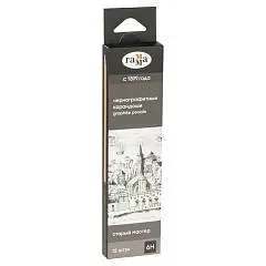 Карандаш чернографитный Гамма "Старый мастер" 6H, фото №1