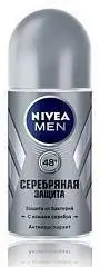 Део-ролик Nivea Men Серебряная защита 50мл, фото №1