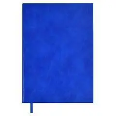 Ежедневник недат А5 "ВАЧЕТТО СИНИЙ" кожзам, мягк.обл, фото №1