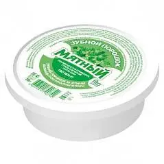 Зубной порошок Мятный 75г, фото №1