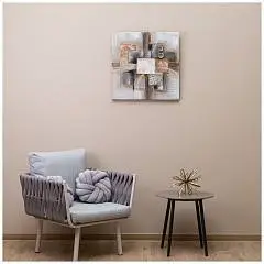 Картина Абстракция архитектура линий 60х60х3 см, фото №1